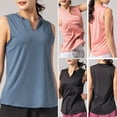 thumbnail image 1 of Haut de Sport à Séchage Rapide pour Femmes Débardeur Sans Manches Yoga Course Jogging, 1 of 8