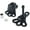 2-Piece, variant on Universal Front Wheel Hub Puller Set for 3-3/4 to 4-1/2 Inch IDs, Rear Axle Puller Kit for 4-1/2 to 5-1/2 Inch IDs, Flange Type Axle Remover Tool with 5/8 inch x 18 Forcing Bolt
