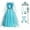 dress+Accessorries, variant on Toddler Girl Children Princess Anna Elsa Cosplay Costume Party Fancy Ball Dress