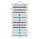 thumbnail image 1 of Juego de Pulseras de Cuentas de Arroz de Cristal TUNC Ojo del Diablo 12 Piezas, 1 of 3