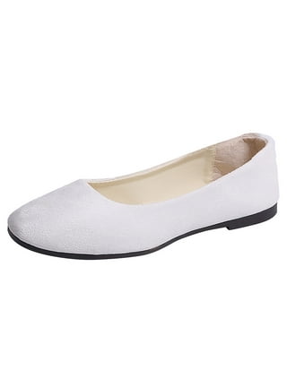 Flats shop on white