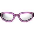 thumbnail image 2 of Birdz Eyewear Cardinal Women's Translucent Pink Padded Goggles with Clear Lenses, 2 of 6