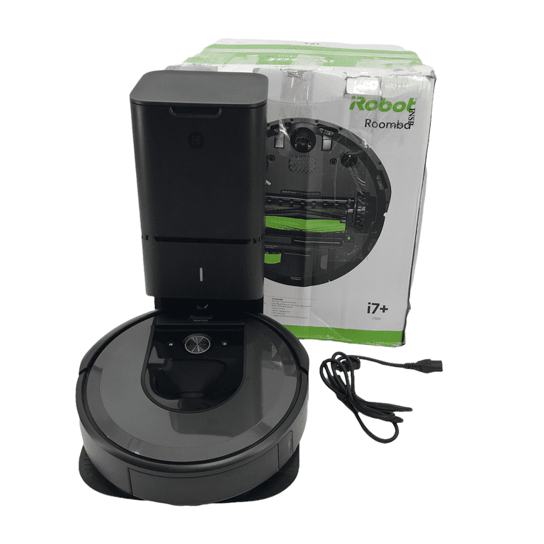 dagsorden bånd Til sandheden iRobot Roomba i7+ i7550 Wi-Fi Robot Vacuum w/ Automatic Dirt Disposal  #UM5709 Used - Walmart.com
