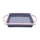 thumbnail image 1 of Molde de silicona para tarta con acero inoxidable para repostería antiadherente, molde flexible bicolor para tarta de queso, tarta de helado, horno y congelador, 1 of 1