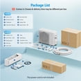 thumbnail image 2 of Petyee WiFi Mini Split Air Conditioner & Heater 11,500 BTU, Ductless Wall AC Unit with Heat Pump, SEER 17 Energy Saving, 208/230V, Pre-Charged Condenser, Installation Kit Included, Up to 750 Sq Ft, 2 of 9