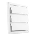 thumbnail image 2 of Air Dryer Vent Cover Outlet Grille Retaining Ventilating Covers Grille Covers Retaining Wall Ducts Shutter Replacement Part Ventilation Kitchen Factory 6 Inch, 2 of 7