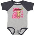 thumbnail image 3 of Inktastic Pink Sloth 2nd Birthday Girls Baby Bodysuit, 3 of 5