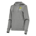 thumbnail image 2 of Women's-Antigua  Heather Black Denny Hamlin Justice Pullover Hoodie, 2 of 3