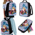 thumbnail image 7 of KUIFORTI Lunch Bag Ice Packs Printed Pencil Bag Handbag Purse Backpack Shoulder Bag with Adjustable Strap, Cute Corgi Hawaii Palm, 7 of 7
