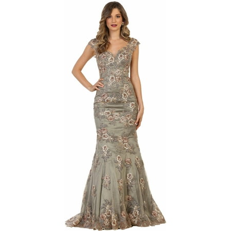 

Corset Back Prom Evening Gown