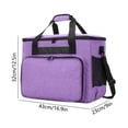 thumbnail image 3 of TFYZYY Large Capacity Sewing Kit Organizer Bag Portable Knitting Crochet Storage Tote with Multiple Pockets for Yarn, Tools, and Accessories Durable Water-Proof Fabric & Lightweight Design, 3 of 6