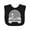 AB-Black, variant on Inktastic Australian Shepherd Toy Aussie Boys or Girls Baby Bib