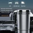 thumbnail image 6 of Car Heating Cup Car Heated Mug, 24V Electric Kettle, Stainless Steel Insulated Heated Mug, Coffee Cup for Outdoor Activities, Silver, 6 of 8