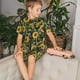thumbnail image 4 of Balery Sunflowers Conjunto de Pijama Infantil de Manga Corta con Estampado – Ropa de Dormir de Algodón Suave-X-Large, 4 of 6