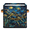 Multicolor 4, variant on CURLYOOT Spring Dragonfly Wtaercolor 11 x 11 Inch Cube Storage Bin, Fabric Storage Cube Foldable Basket with Leather Handles, Organizer Basket for Closet Shelves