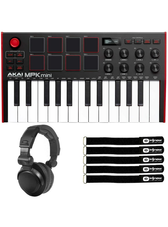 MPK Mini MK3 25-Key USB Keyboard & Pad Controller w Software & Headphones