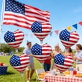 thumbnail image 5 of Independence Day Inflatable American Heart Balloon, Accessories for 4th of July Birthday Holiday Gatherings, 5 of 5