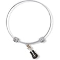 thumbnail image 1 of Emerald Park Jewelry Bass Cello Musical Instrument Fancy Charm Bangle (alloy, ConsumerAudience), 1 of 3