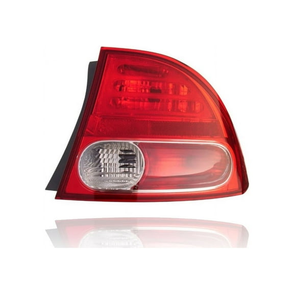 Tail Light - Eagle Eye Fit/For HO2801165 06-08 Honda Civic-Sedan/Hybrid - Right Hand - Passenger (On Rear Body)