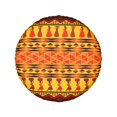 thumbnail image 3 of Traditional African Ethnic Design Spare Tire Cover for Prado Pajero 4WD 4x4 RV Car Wheel Protector 14" 15" 16" 17"h, 3 of 5