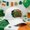 White, variant on Sktrjpolfis St Patricks Day Baseball Cap, Polyester, 7.1x2.8x4.1in, Irish Gift for Men Women