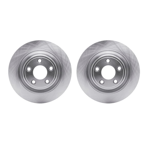 Dynamic Friction Company Rear Brake Rotors 6002-20025