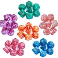 thumbnail image 1 of Juego de dados Dnd de 42 piezas | Juego de dados poliédricos de color caramelo para juego de mesa, 1 of 2