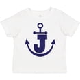 thumbnail image 3 of Inktastic Monogram J Nautical Anchor Boys or Girls Toddler T-Shirt, 3 of 5