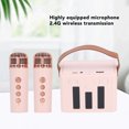 thumbnail image 3 of Karaoke Microphone with Speaker, Singing LED Light Small  Microphone Speaker  for Birthday, 3 of 7
