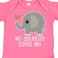 thumbnail image 4 of Inktastic My Abuelita Loves Me Boys or Girls Baby Bodysuit, 4 of 5