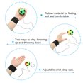 thumbnail image 4 of Uxcell 2.5 Inch Sports Wrist Ball, Baseball Rubber Wrist Return Ball Sport for Exercise, White 2Pcs, 4 of 5