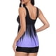 thumbnail image 4 of WILLBEST Traje de Baño para Mujer, control de Abdomen, Nuevo Traje de Baño Europeo y deportivo, Bikini Dividido con degradado y Cinturón Tejido para Mujer, 4 of 4