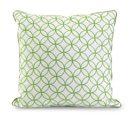 IMAX Corporation Essentials Embroidered Decorative Pillow in Green