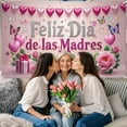 thumbnail image 3 of Feliz Dia de las Madres Spanish Mother'S Day Banner - Heart-Shaped Balloons & Stars Design, Durable Polyester, Perfect for Indoor/Outdoor Celebrations, Party Decor, and Home Decoration, 3 of 4