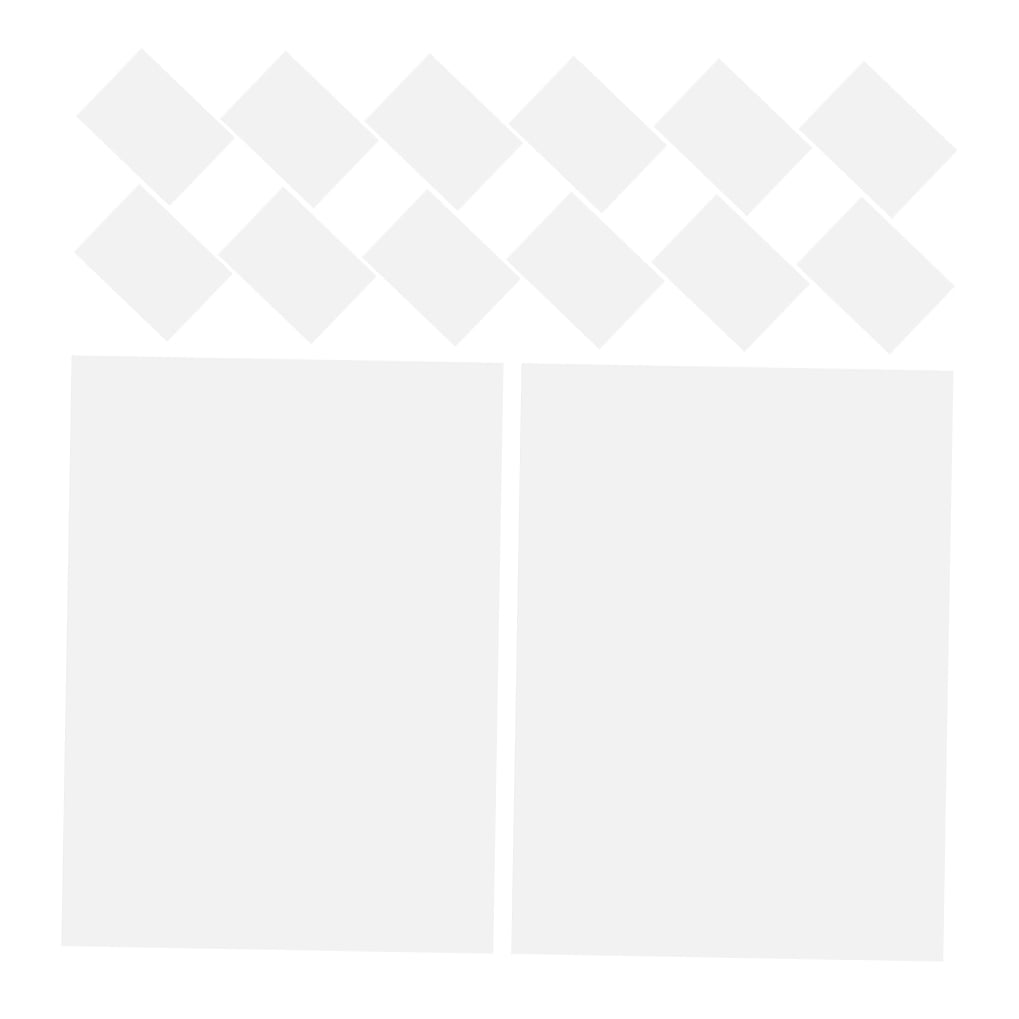 LOLIPPYY 20Pcs Clear Plastic Mold Films for Epoxy Resin Diy Projects