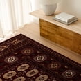 thumbnail image 4 of 2â€™ x 20â€™ Red Eclectic Geometric Pattern Runner Rug, 4 of 5