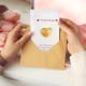 thumbnail image 1 of Regalos En Bolsas De Papel 1Pcs Heart-Shaped Gift Card with Crystal Heart Charm Yellow Color Options for Birthdays Holidays Appreciation Gifts 3.54x2.36" JASKFLY, 1 of 9