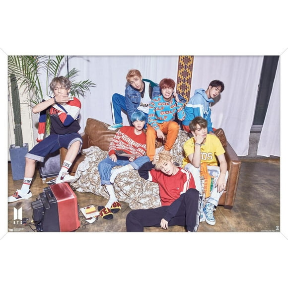 BTS - LOVE YOURSELF ? 'Her' Wall Poster, 22.375" x 34" Framed