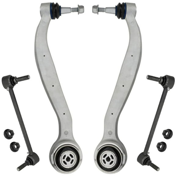 Detroit Axle - 4pc Front End Control Arms Kit for 2016-2019 Chevrolet Camaro 2 Lower Forward Control Arms with Ball Joints 2 Sway Bar Links Replacement