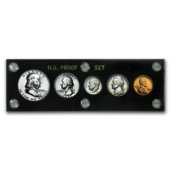 1955 U.S. Proof Set (Hard Plastic Holder)