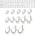 thumbnail image 2 of Fanjie 100 Pcs/Box Carbon Steel Fishing Hooks 3-12 Type Fishing Hook Jig Barbed Lure Hook With Hole For Fishing Tools Accessories 27G, 2 of 7