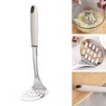 thumbnail image 4 of Cheers Potato Masher Rust-proof Heavy Duty Food Grade Convenient Mashed Smooth Mashed Potatoes Crusher Kitchen Supplies, 4 of 8