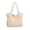 White, variant on Crochet Woven Beach Tote Bag With Inner Lining Lightweight Foldable Soft Shoulder Bag Large Capacity Fashion Purse For Women Summer Vacation Beach Travel Daily Use