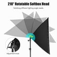 thumbnail image 2 of Andoer Professional Studio Photography Softbox Lighting Kit 2 28 x, 2 of 8