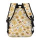 thumbnail image 4 of Disketp Honey Honeycomb Mochila Estampada para Hombre y Mujer – Mochila Ligera Clásica con Múltiples Bolsillos para Universidad, Trabajo y Viajes-One Size, 4 of 5