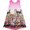 Pink, variant on Girls Dress Tank Modern People Figure Print Blue 7