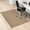 Brown, variant on Heavy Duty Chair Mat for Hardwood Floor, 36x48 Inches Non-Slip Office Desk Mat Brown