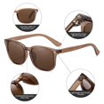 thumbnail image 4 of Gafas de sol polarizadas clásicas estilo retro para mujer DUSHINE, 4 of 7