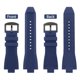thumbnail image 2 of Sandein Correa De Reloj Compatible Con Michael Kors Correa De Muñeca De Repuesto De Goma De Silicona Suave Para Correas De Reloj Michael Mk8152 Mk8356, 2 of 5