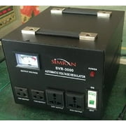 Simran Voltage Transformer Power Converter Regulator Stabilizer Power Converter Black (SVR-3000)